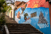 Street Art on Lima Stairway (Peru)