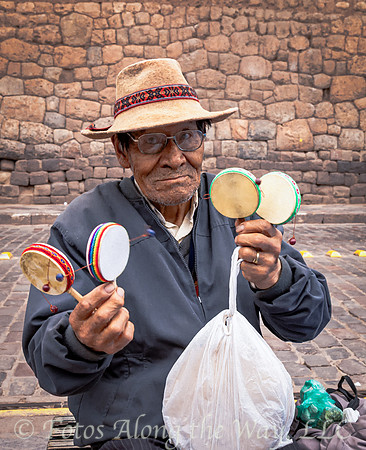 Rattle Drum Vendor (Peru)