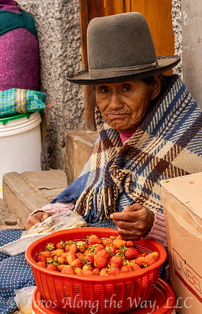 Strawberry Vendor (Peru)