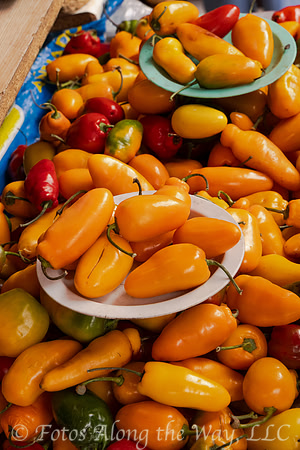 Hot Peppers at Market (Peru)