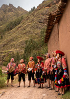 'Winay Taki de Pisac' troupe in the Sacred Valley (Peru)