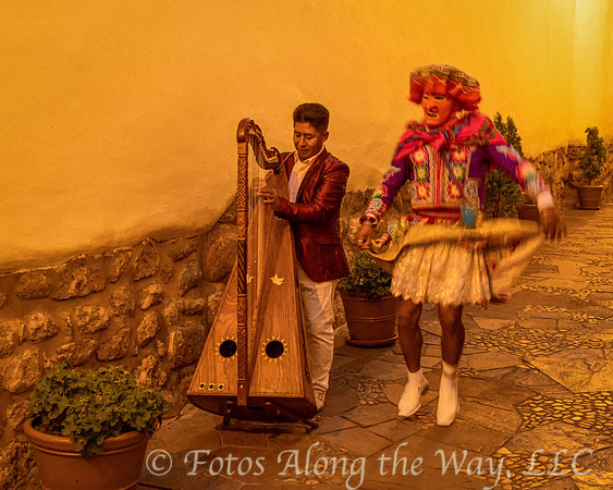 Entertainer and Harp Player (Peru)