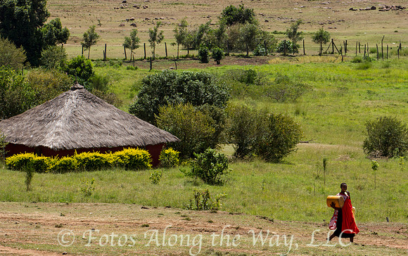 Maasai Woman Walking (Kenya)