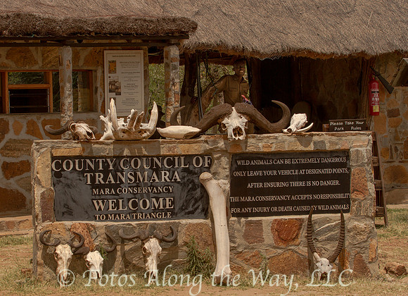 Mara Triangle Reserve Entrance (Kenya)