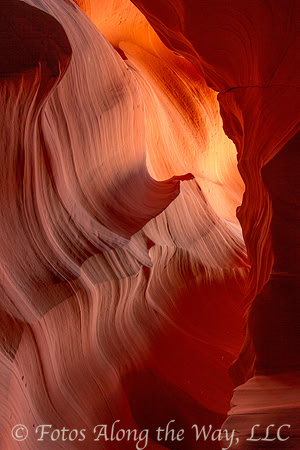 Slot Canyon Wall Wave (Arizona)