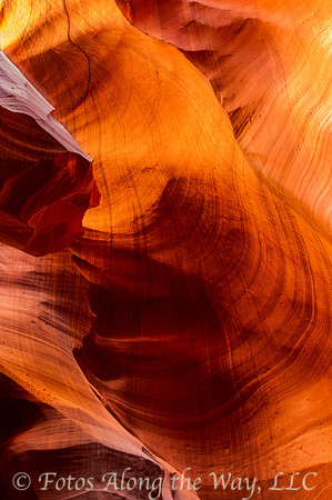 Waves in Antelope Canyon (Arizona)