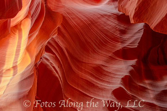 Sunlight on Canyon Wall (Arizona)