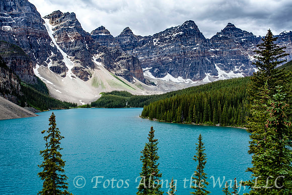 Clouds over Moraine Lake (Canada)