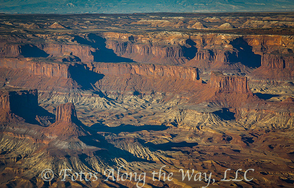 Canyonlands NP from the Air (Utah)
