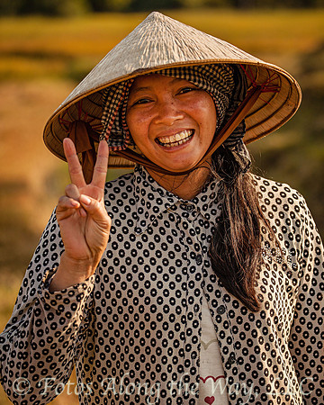 Smiling Woman Farmer (Cambodia)