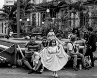 Families in Town Plaza (Costa Rica, 2017)