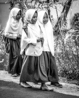 Friends Walking Home from School (Java, Indonesia, 2018)