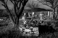 Graves at Ranch Cemetery (Arizona)