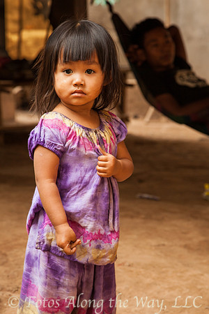 Curious Village Girl (Cambodia)