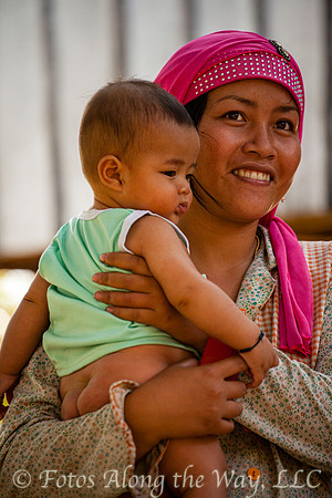 Young Mother and Child (Cambodia)