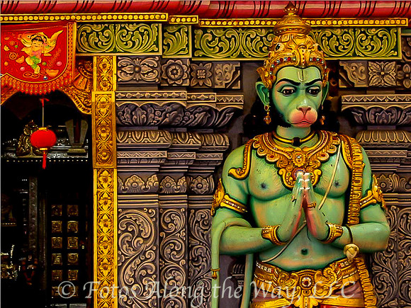 Hindu Temple Entrance (Singapore)