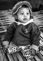 Young Boy with Thanakha on Face (Myanmar, 2017)