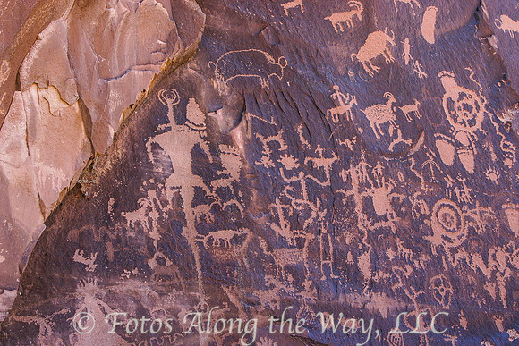 Newspaper Rock Petroglyphs (Utah)