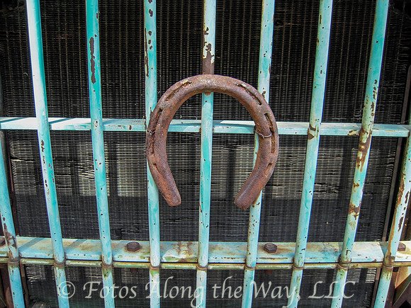 Horseshoe on Truck Grill (Arizona)