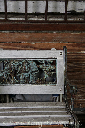 Historical Building Bench (Texas)