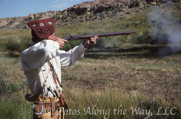 Mountain Man Shooting Demo (Wyoming)