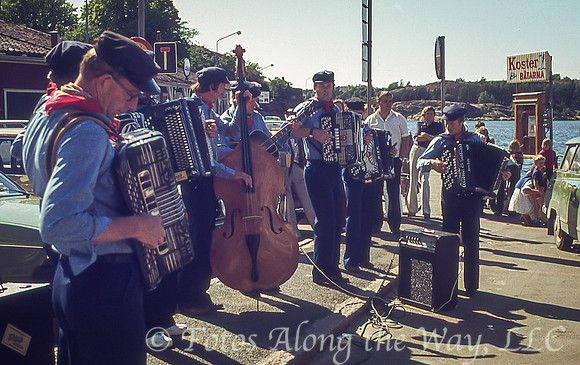 Local Band in Swedish Coastal Village (Sweden)