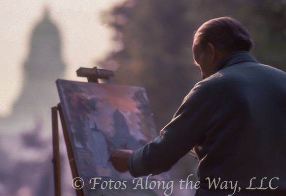 Painter in the Park (Belgium)