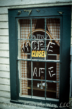 Hope Cafe Window (Alaska)