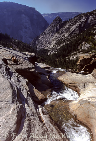On Top of Vernal Falls (California)