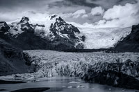Glacier Down to Lagoon (Iceland, 2019)