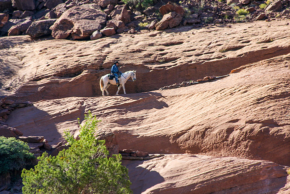Native American on Horseback (Arizona)