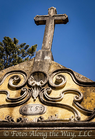 Cross on 1757 Chapel (Portugal)