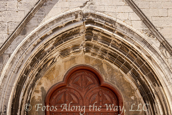 Cathedral Doorway with Cracks (Portugal)