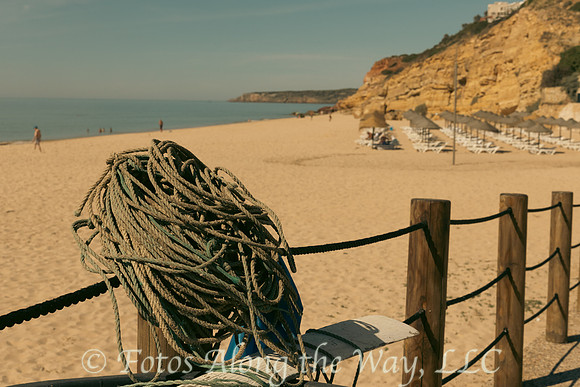 Fisherman's Rope at Selema Beach (Portugal)