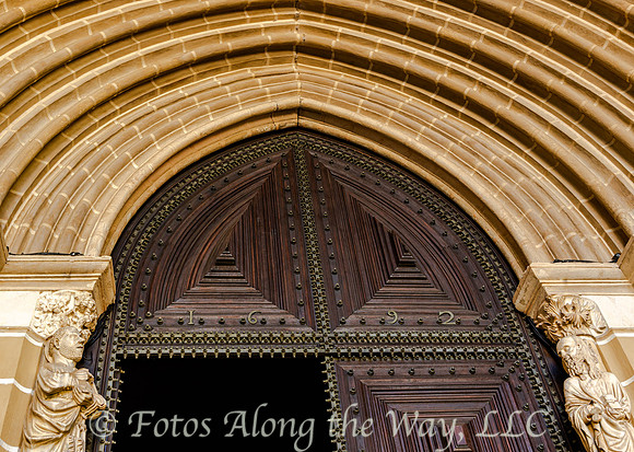 Evora Cathedral Entrance (Portugal)