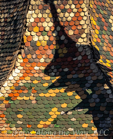 Colorful Tower Roof Shingles