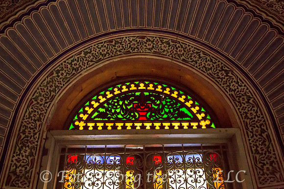 Archivolt and Stained Glass Doorway (Morocco)
