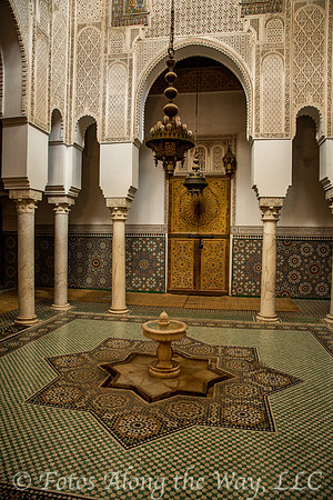 Medersa Courtyard (Morocco)