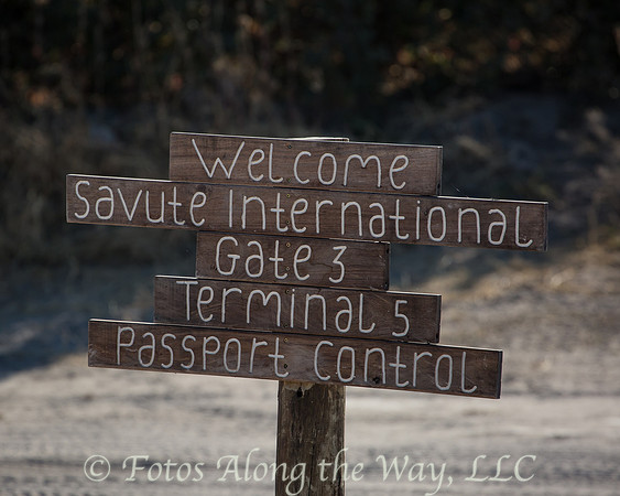 Safari Airstrip Humor (Botswana)