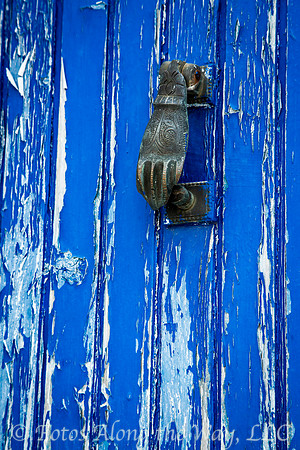 Blue Kasbah Door (Morocco)