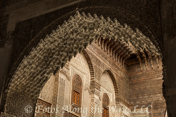 Medersa Courtyard Entrance (Morocco)