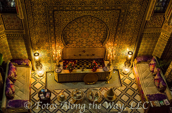 Riad Courtyard (Morocco)