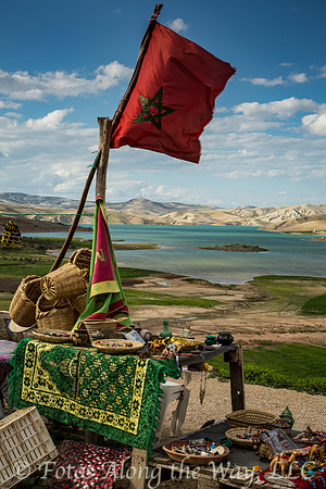 Flag in the Countryside (Morocco)