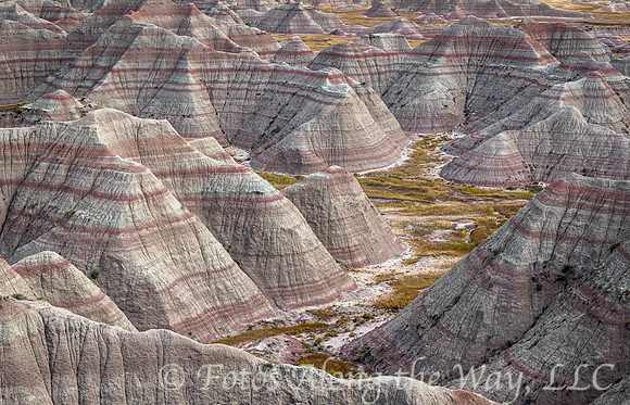Red and Gray Rock Formations (South Dakota)