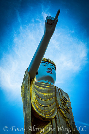 Buddha in the Sky (Myanmar)