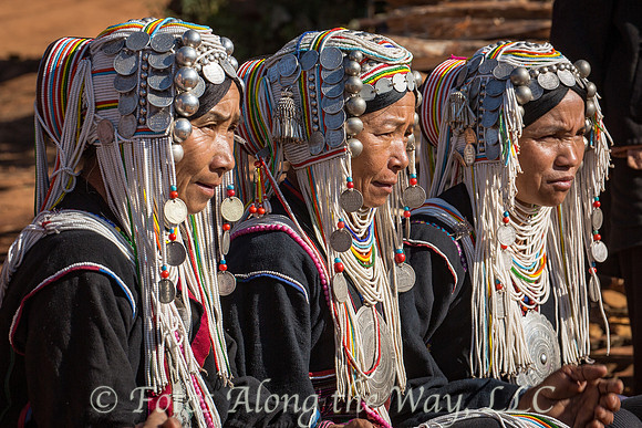 Traditional Akha Tribe Women (Myanmar)