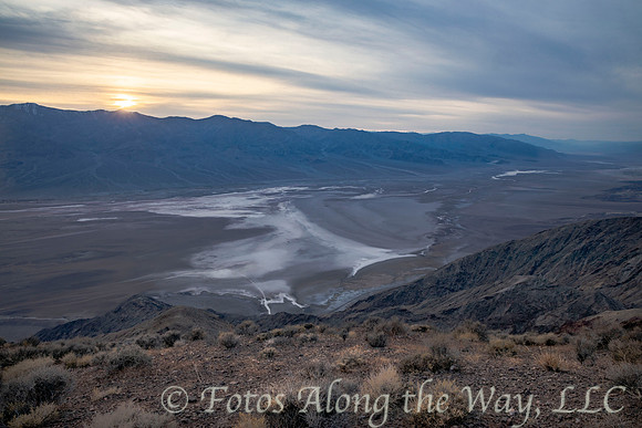 Evening at Death Valley from Dante's View (California)