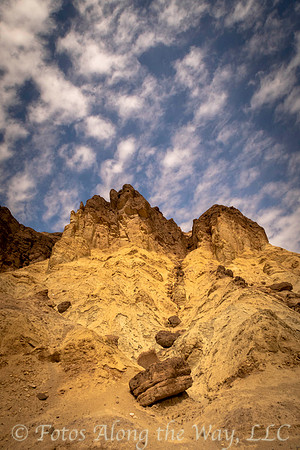 Vertical Wall in Golden Canyon (California)