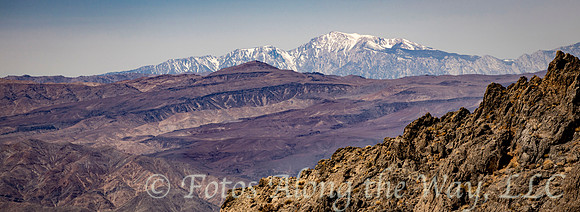 Mountain View from Death Valley (California)