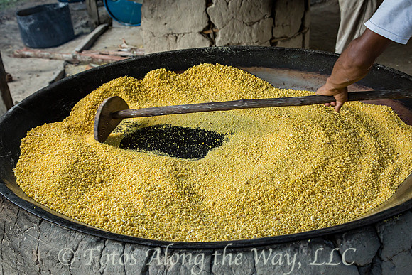 Roasting Manioc (Amazonia, Brazil)